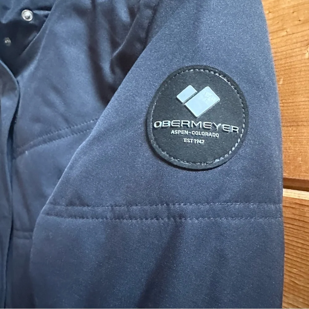 OBERMEYER Womens Black Jacket Size 2 - Picture 4 of 15